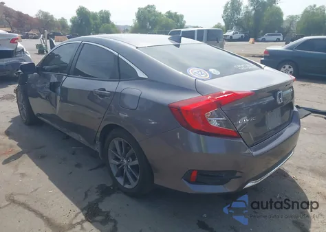 2020 Honda Civic Ex из США, поврежденный, VIN 19XFC1F37LE215427